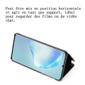 Miniatyrbild 2 av 4: Xiaomi Redmi 9-fodral, Smart Flip Mirror-fodral med stativfunktion Stötsäkert fodral för Redmi 9