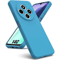 Miniatyrbild 1 av 4: Coque för Xiaomi Redmi 14C - Lätt Silikon Stötsäker - Blå - E.F.Connection® Blå