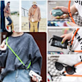 Miniatyrbillede 2 af 4: Coque - Google - Pixel 7a - Stødabsorberende - Robust snor - Orange Orange