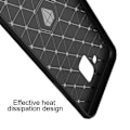 Miniatyrbild 3 av 3: Fodral - SDTEK - Galaxy J6+ Plus - Carbon TPU - Flexibel - Slagtålig