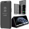 Miniatyrbillede 1 af 4: Cover til iPhone 11 Pro Max (6,5") Komfortabel SMART VIEW 362 graders beskyttelse Sort Svart