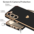 Miniatyrbillede 4 af 4: Justerbar Cord Case til Xiaomi Redmi A1 Soft TPU Sort stødsikker anti-ridse