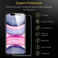 Miniatyrbillede 2 af 4: Skærmbeskytter - Xiaomi - Redmi 9 - 9H hærdet glas - 2 stk - Anti-ridse Transparent
