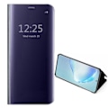 Miniatyrbillede 1 af 4: Etui - Xiaomi - Redmi Note 9S - Spejlklap-etui - Stødsikker - Standfunktion Blå