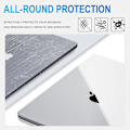 Miniatyrbillede 6 af 6: Coque Kompatibel med MacBook Air 13.6 Tommer M4 M3 M2 2025-2022 Udgivelse A3240 A3113 A2681, Beskyttelseshylster Hård Skal Färg: Klar Kristall