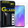 Miniatyrbild 1 av 4: För Xiaomi Redmi K20/ Redmi K20 Pro/ Mi 9T/ Mi 9T Pro 6,39": 3-pack skärmskyddsfilm av härdat glas TRANSPARENT
