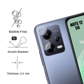 Miniatyrbild 2 av 4: 2 x linsskydd för Xiaomi Redmi Note 12 5G Anti-Scratch Härdat glas Transparent
