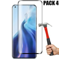 Miniatyrbillede 1 af 4: [4 styk] Hærdet glas til Xiaomi Mi 11 Pro Transparent Transparent