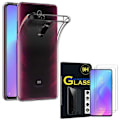 Miniatyrbillede 1 af 2: Til Xiaomi Mi 9T Pro- Redmi K20 Pro Premium 6.39": UltraSlim gel silikone etui - TRANSPARENT + 2 film af hærdet glas