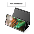 Miniatyrbillede 3 af 4: Huawei P30 Lite etui, spejl Smart Clear View Slankt læder med anti-ridse stativ til Huawei P30 Lite, sort