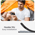Miniatyrbillede 3 af 4: Beskyttelsesetui til Oneplus Nord 2 5G - E.F.CONNECTION - Blødt - Sort Svart