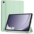 Skyddshölje - E.F.Connection - för Samsung Galaxy Tab A9 / A11 - Grön - Fällbart Stöd - Optimal Skydd Grön