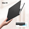 Miniatyrbillede 4 af 6: Coque Kompatibel med MacBook Air 15 Tommer M4 M3 M2 (A3241/A3114/A2941, 2025/2024/2023) - Tynd og Let Hård Etui [A1] Färg: Matt Svart