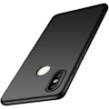 Miniatyrbillede 1 af 3: Xiaomi Mi 8 Se etui [Matte Series] Elastisk ultratyndt design og stødabsorberende etui til Xiaomi Mi 8 Se (glat sort)