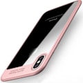 Miniatyrbillede 2 af 4: Coque - Silikone - iPhone X - Rosa - Stødbeskyttelse - Fleksibel Rosa