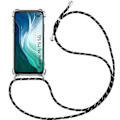 Miniatyrbillede 1 af 4: Telefonskal - E.F.Connection - Mi 11i - Blød - Stødabsorberende - Med Sort Snor Transparent-svart