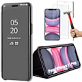 Miniatyrbillede 1 af 4: Beskyttelsescover til iPhone 11 (6.1") - E.F.CONNECTION - Sort - Spejleffekt - Fuld beskyttelse Svart