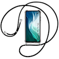 Miniatyrbillede 1 af 4: Beskyttelsesskal - E.F.CONNECTION - Xiaomi Mi 11i - Anti-Rids - Gennemsigtig - Sort Snor Transparent-svart