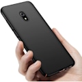 Miniatyrbillede 2 af 4: Beskyttelsesetui til Redmi 8A - E.F.CONNECTION - Blød silikone - Sort - Præcis skæring Svart