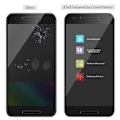 Miniatyrbillede 3 af 3: Hærdet glas XIAOMI REDMI NOTE 4-4X, Glas - ANTI-RIDSE - FRI FOR LUFTBOBLER - Ultra Resistant Hardness Glas Protector til XIAOMI