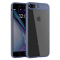 Miniatyrbillede 1 af 3: Coque iPhone 7 Plus - Luksus - Navy Blå - Stødbeskyttelse - Høj Kvalitet - Stiv Blå (marinblå)