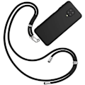 Miniatyrbild 1 av 4: Skyddsfodral för Redmi Note 9S - E.F.CONNECTION - Mjuk - Silikon - Svart Svart