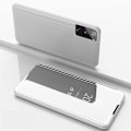 Miniatyrbillede 2 af 4: Beskyttelsesskal til Redmi Note 8 - E.F.CONNECTION - Spejleffekt - Translucent vindue - Sølv - Tempereret glas silver