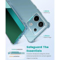 Miniatyrbild 3 av 4: Silicone Case - Xiaomi - Redmi Note 13 Pro 5G - Transparent - Shockproof - Flexible Transparent