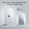 Miniatyrbillede 3 af 6: Ultra Tynd og Transparent Cover Kompatibel med MacBook Air 15 Tommer M4 M3 M2 med Touch ID, 2025 2024 2023 A3241 A2941 A3114 Färg: Färglös kristall