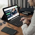 Miniatyrbild 4 av 6: Coque Tangentbord för iPad A16 (11") / iPad 10 2022 (10,9" 10e Generation) Syntetiskt Läder med Bluetooth Tangentbord