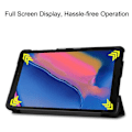 Miniatyrbillede 3 af 4: Tabletui cover til Samsung Galaxy Tab A 10.1 2019（T510， T515）--sort