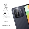 Miniatyrbillede 2 af 4: Sæt med 3 kamerabeskyttelse af hærdet glas til Redmi 12C - 11A - Gennemsigtig - E.F. TILSLUTNING - Hærdet glas Transparent