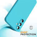 Miniatyrbillede 2 af 4: Beskyttelsesskal - Xiaomi - Redmi Note 13 Pro 5G - Silikonevæske - Blå - Mat Effekt Blå