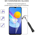 Miniatyrbillede 4 af 4: [2 styk] Hærdet glas til Vivo Y30-Y31s gennemsigtig skærmbeskytter Transparent