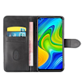 Miniatyrbillede 4 af 4: Etui til Xiaomi Redmi Note 9 - MÆRKE - Pungcover - PU-læder - Blødt - Magnetisk Svart