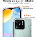 Miniatyrbild 4 av 4: Skyddsfodral - E.F.CONNECTION - för Xiaomi Redmi 10C - Transparent - Nattgrön Transparent-midnattsgrön