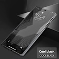 Miniatyrbild 4 av 6: Skydd för Xiaomi Redmi Note 14 5G (inte för 4G) Transparent Spegeleffekt Förstärkt Skydd - Svart Svart