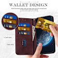 Miniatyrbillede 3 af 4: Coque til Xiaomi Redmi A3 - Xiaomi - Etui med Klap i PU Læder - Ridsesikker - Rød - Fleksibel Röd