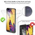 Miniatyrbillede 3 af 4: Beskyttelsescover til Huawei P20 Lite All Round 360 grader, gennemsigtigt silikonecover fra NALIA