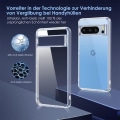 Miniatyrbillede 4 af 4: Coque - Google - Pixel 8 Pro - Transparent Silikone - Ultra Slim - Antiskrid Transparent