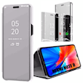 Miniatyrbillede 1 af 4: Beskyttelsesskal til Redmi Note 8 - E.F.CONNECTION - Spejleffekt - Stødabsorberende - Sølvfarvet - Hærdet Glas silver