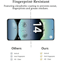 Miniatyrbillede 4 af 4: Skærmbeskyttelse - E.F.Connection - Redmi Note 14 - Pakke med 4 - Tempereret glas - 9H stødmodstandsdygtig beskyttelse Transparent