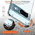 Miniatyrbillede 2 af 4: Google Pixel 8-cover med 360 graders roterende sølvringholder