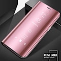 Miniatyrbillede 3 af 4: MISSTARS® Xiaomi Redmi Note 9s - 9 Pro - 9 Pro Max Case Flip Case Cover Spejleffekt Pink Til Xiaomi Redmi Note 9s - 9 Pro - 9