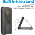 Miniatyrbillede 3 af 4: Cover til iPhone 12 (6,1") Komfortabel SMART VIEW 363 graders beskyttelse Sort Svart