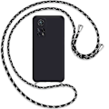 Miniatyrbillede 1 af 4: Coque - Xiaomi - 10T Pro - Blød Silikone - Anti-Rids - Justerbar Rem Svart