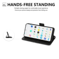 Miniatyrbillede 2 af 4: Etui til Xiaomi 13 Pro Flip Case Syntetisk læder Flap Brun-Sort Tofarvet