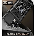 Miniatyrbild 3 av 4: Skyddsfodral för Xiaomi 11 Lite 5G - E.F.CONNECTION - Svart - Army Style - Förstärkt kant Svart