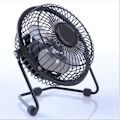 Miniatyrbillede 2 af 3: Ventilator - Mini - Sort - USB - 45 dB - På fod Svart