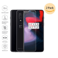 Miniatyrbillede 1 af 4: [2 Pack] DH hærdet glas skærmbeskytter til OnePlus 6 (6,28")